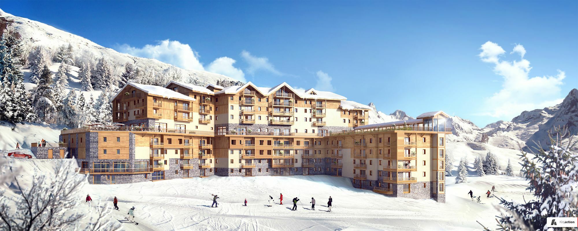 Residence Club Mmv Le Coeur Des Loges Saint-Martin-de-Belleville Exterior photo